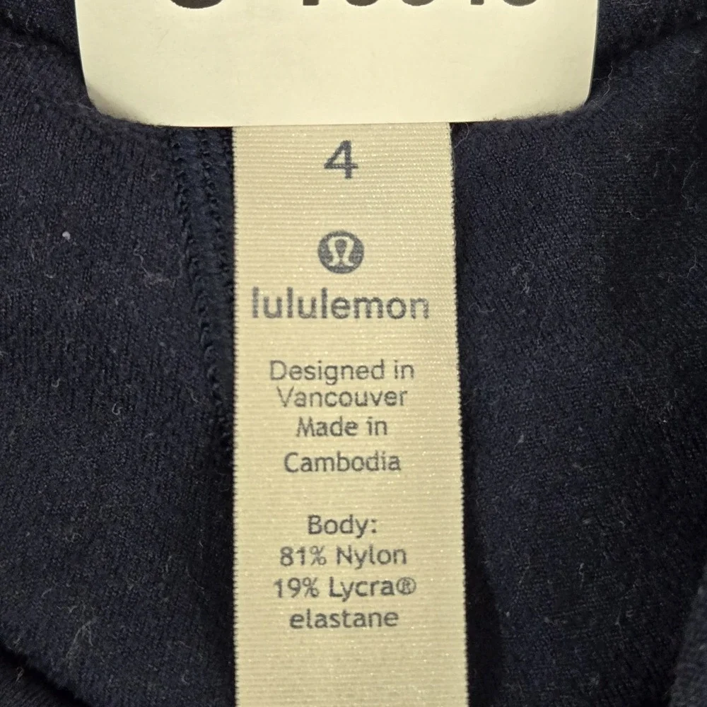 Lululemon‎ Women Activewear Pants 4 Navy Blue Align II Yoga Legging